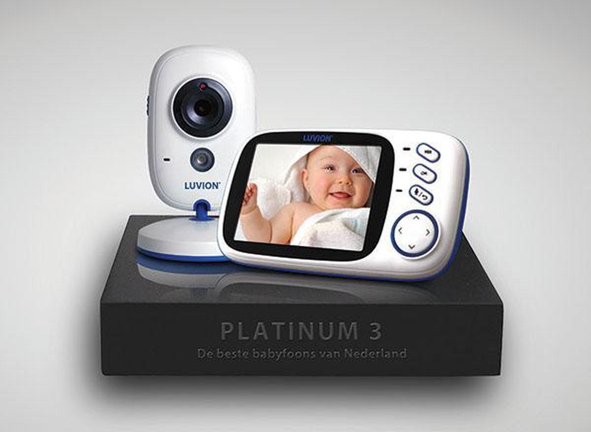 LUVION® Platinum 3 - Babyfoon met Camera - Premium Baby Monitor | bol