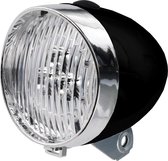 Xq Max Koplamp Retro Zwart 3-led