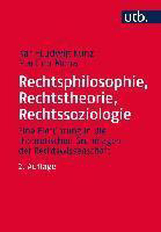 Rechtsphilosophie, Rechtstheorie, Rechtssoziologie - cover