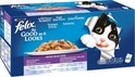 Felix Elke Dag Feest Mix - Katten natvoer - 44 x 100 g