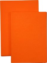 Dubbele Kaarten – Oranje - 40 Kaarten met 40 Enveloppen – Maak wenskaarten voor elke gelegenheid