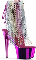 Pleaser Plateau Laarzen, Paaldans schoenen -36 Shoes- ADORE-1017RSF Paaldans schoenen Multicolours