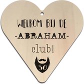 Abraham - Gift heart hout