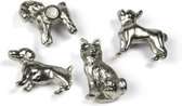 Metalen honden magneten Trendform