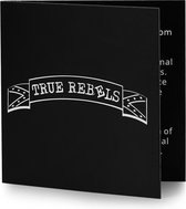 True Rebels True Rebels Mannen Edelstaal armband zilverkleurig / zwart