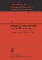 Economic Models, Estimation and Risk Programming