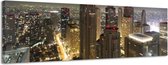 Tokyo - Canvas Schilderij Panorama 158 x 46 cm