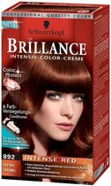 Schwarzkopf Brillance Haarverf - Intensiv Color Creme 892 Intense Red