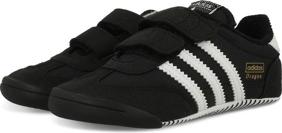 adidas DRAGON L2W CRIB BY2378 - schoenen-sneakers - Unisex - zwart/wit - maat  20 | bol.com