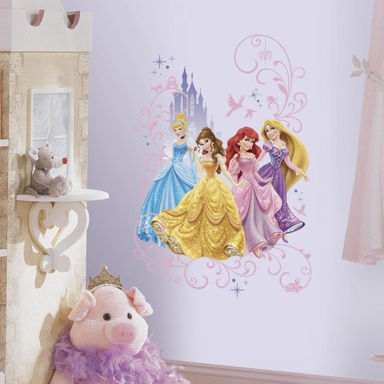 Woning Classificeren Opnieuw schieten RoomMates Disney Prinsessen - Muurstickers - Multi | bol.com