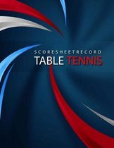 Table Tennis Scoresheet
