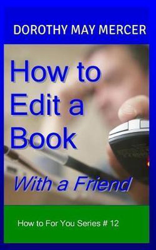 How to for You- How to Edit a Book - cover