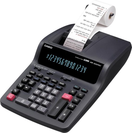 Casio DR-320TEC - Rekenmachine | bol.com