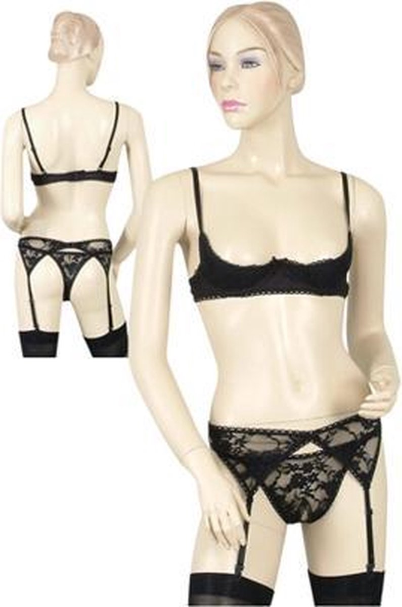 Goedkoopste Half open BH Setje Maat 85C/L