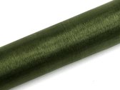 """Organza, groen, 0.16 x 9m (1 stuks/ 9 lm)"""
