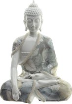 Puckator - Thaise Boeddha Wit Glanzend - Ontspanning