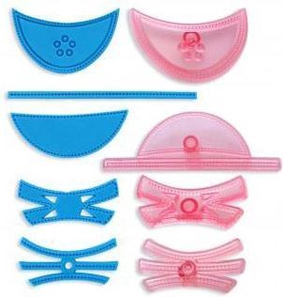 JEM Shoe Tops set/4 <>