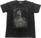 David Bowie Heren Tshirt -M- Live Vintage Zwart