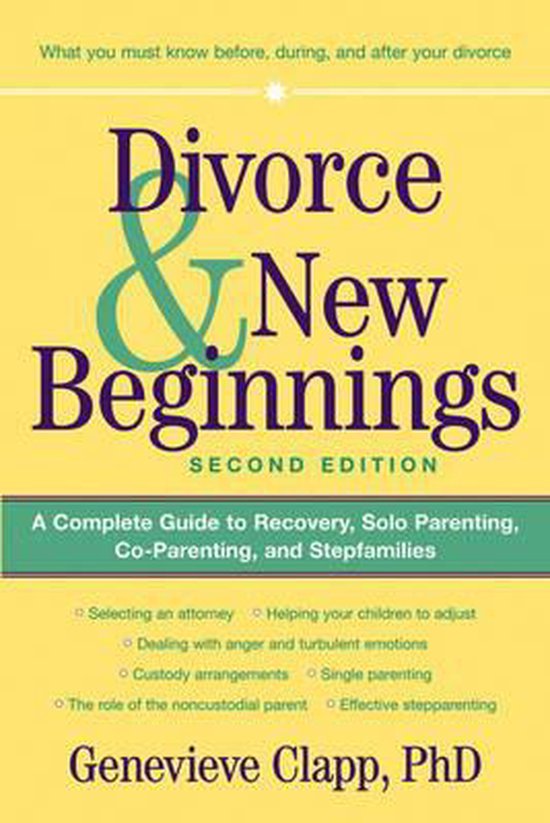 Divorce and New Beginnings - cover