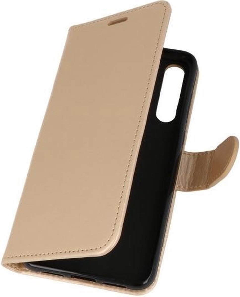 Goud Wallet Case Hoesje voor Huawei P20 Pro