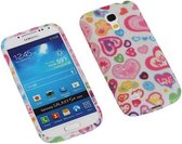 Love TPU Backcover Case Hoesje voor Galaxy S4 mini i9190 Love Kiss