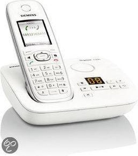 Siemens Gigaset C595 DECT telefoon met antwoordapparaat - Wit | bol.com