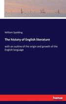 The history of English literature
