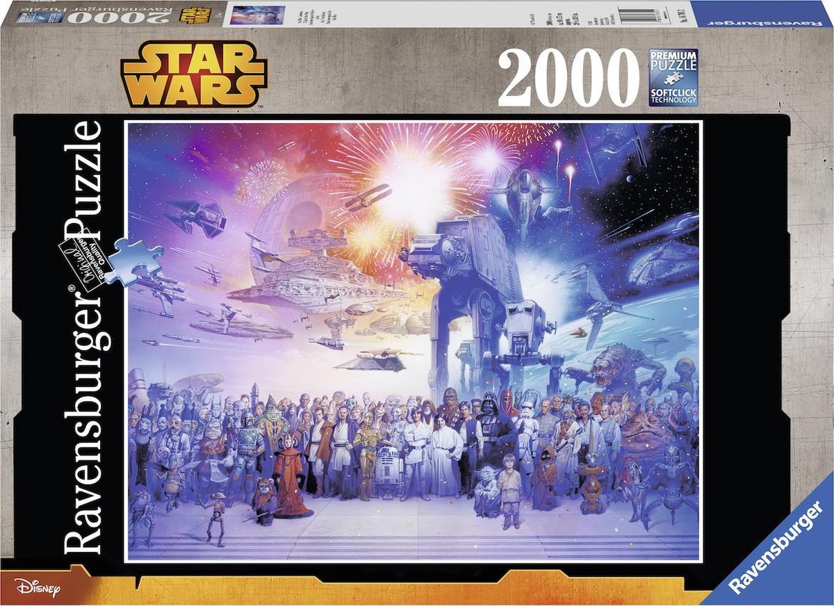 Ravensburger puzzel Disney Star Wars Universum - Legpuzzel - 2000 stukjes |  bol.com