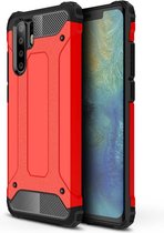 Huawei P30 Pro Hoesje - Armor Hybrid - Rood