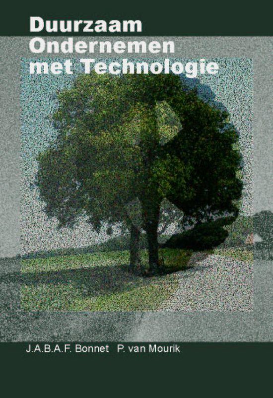 Cover van het boek 'Duurzaam ondernemen met technologie' van J.A.B.A.F. Bonnet