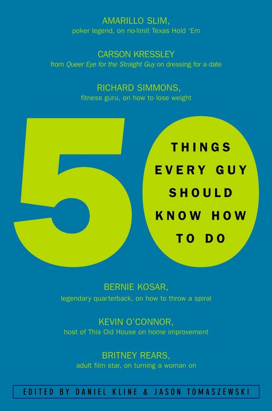 50 Things Every Guy Should Know How to Do - cover