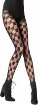 House of Holland Checkerboard Panty - Zwart - one size