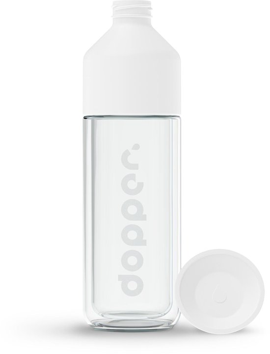 Dopper Glass Insulated Drinkfles - 450 ml | bol.com
