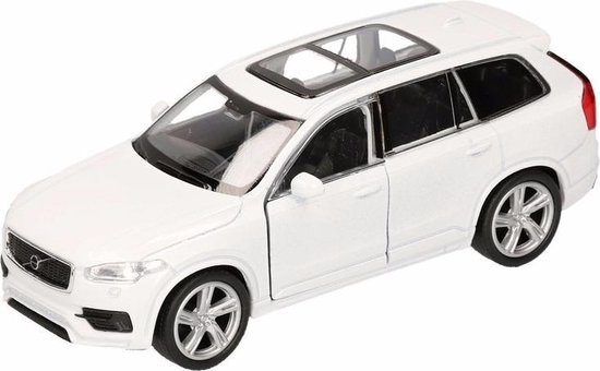Speelgoed witte Volvo XC 90 2015 auto 16 cm | bol.com