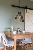 De Lingehof 'Cone Ø40 semi-black' - Hanglamp - MDF