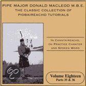 Donald MacLeod - Piobaireachd Tutorial Volume 18 (2 CD)