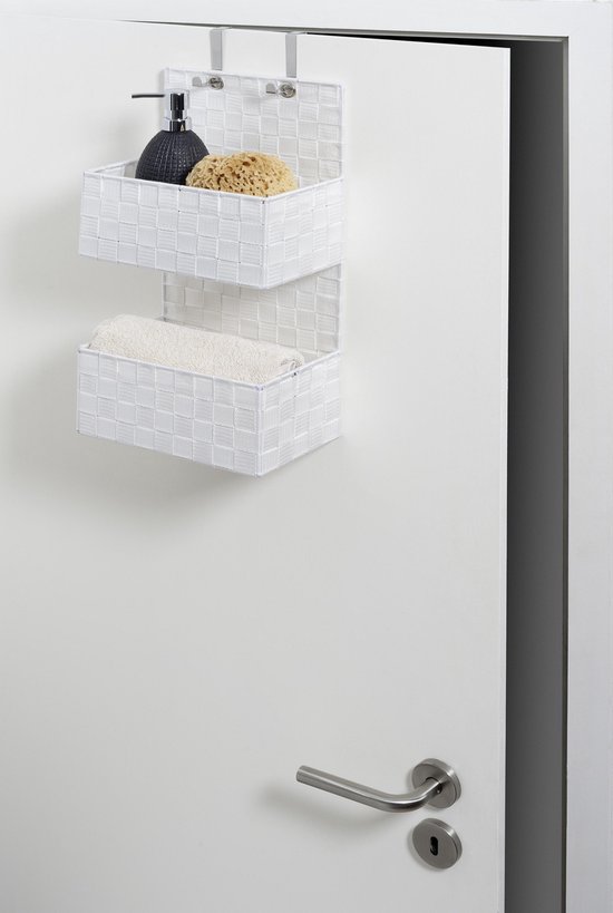 Wenko Badkamerorganizer Adria 25 X 48 Cm Polypropyleen Wit