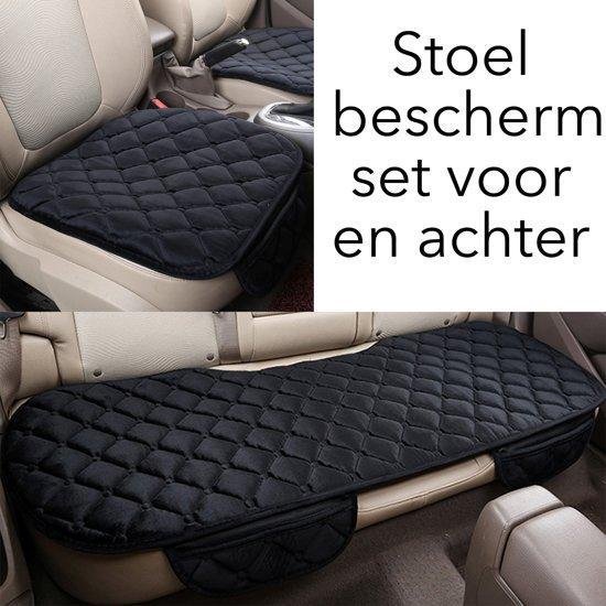 Luxe autostoelhoes voor 2 voorstoelen een achterbank. met zak voor... | bol.com
