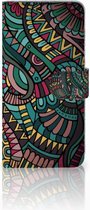 Geschikt voor Samsung Galaxy S10 Plus Bookcover hoesje Aztec