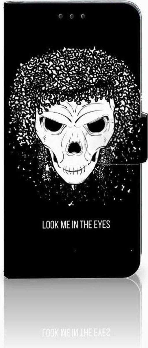 Telefoonhoesje met Naam Samsung Galaxy S10 Plus Skull Hair