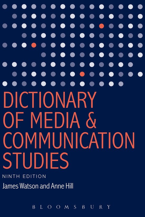 Dictionary of Media and Communication Studies - cover