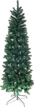 Kunstkerstboom Newland - extra smal dia. 85cm- 240cm hoog - Easy setup - 2 kleurige groen - hoogwaardige PVC - 66 takken - 820 tips
