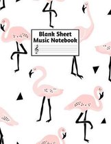 Blank Sheet Music Notebook