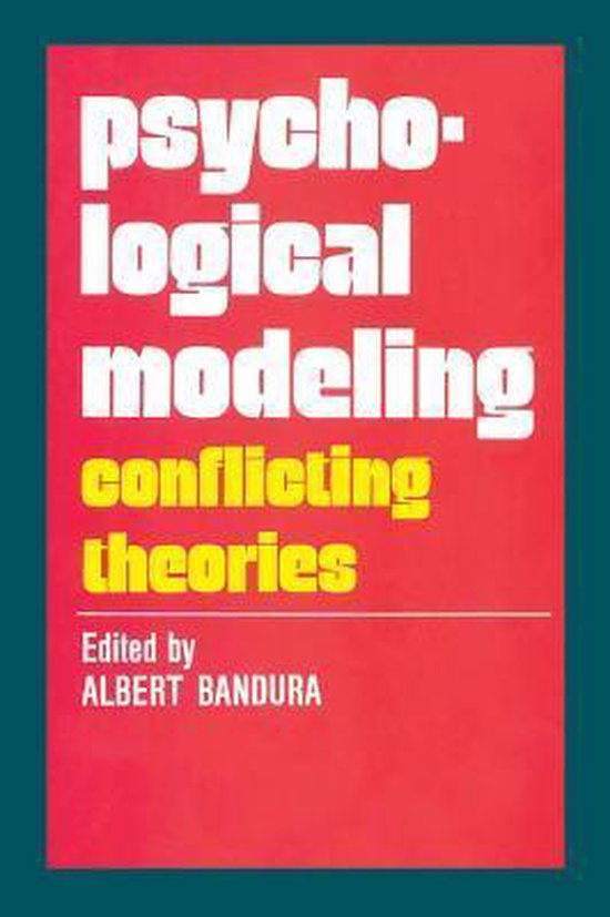 Psychological Modeling 9780202308487 Albert Bandura Boeken