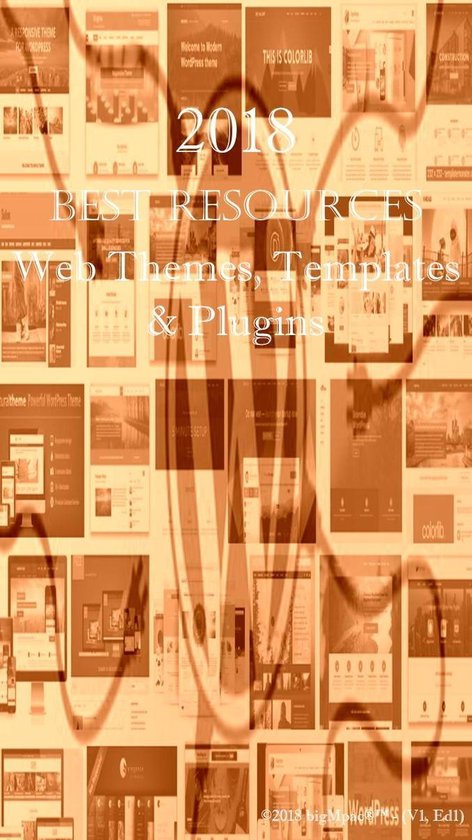2018 Best Resources for Web Themes, Templates & Plugins - cover