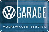 Wandbord – VW Garage Volkswagen Service - 20x30 cm