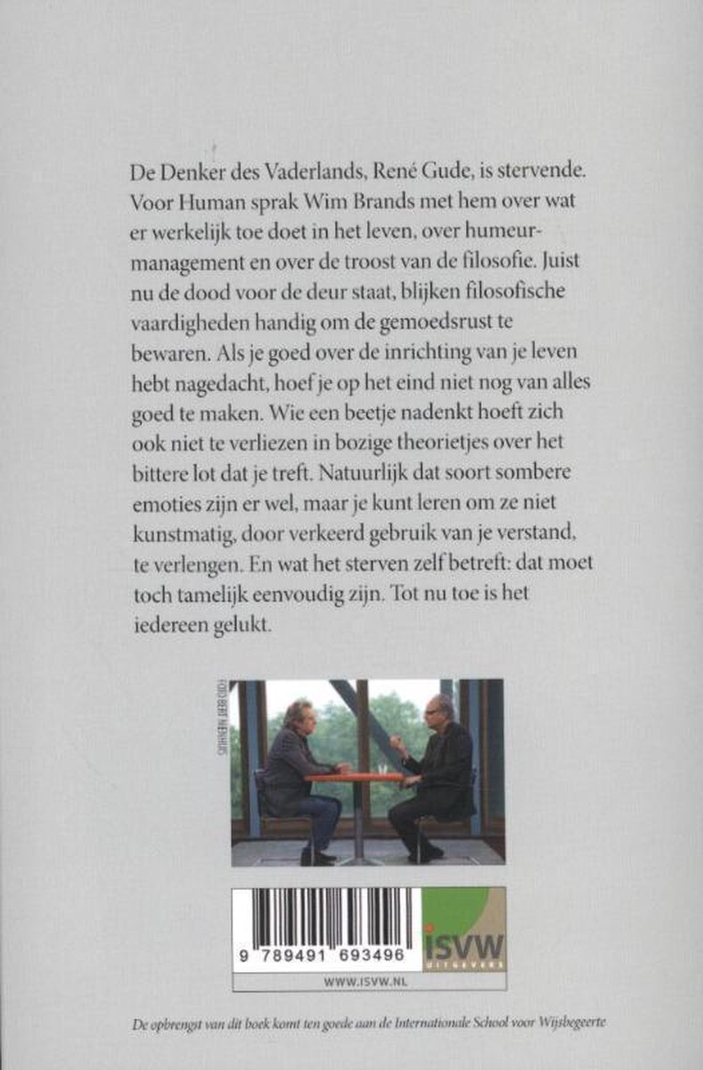 Sterven is doodeenvoudig. Iedereen kan het - back cover