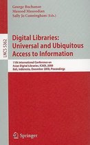 Digital Libraries: Universal and Ubiquitous Access to Information