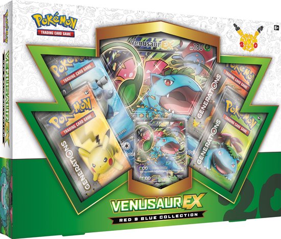 bol.com | Pokémon 20th Anniversary Box Venusaur-EX - Pokémon Kaarten | Games