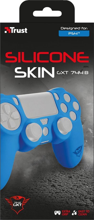 Trust GXT 744B - Siliconen Hoesje voor PS4 Controller - Blauw